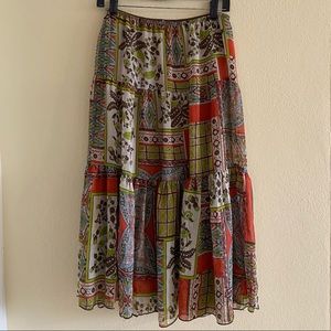 Wear it summer colorful skirt